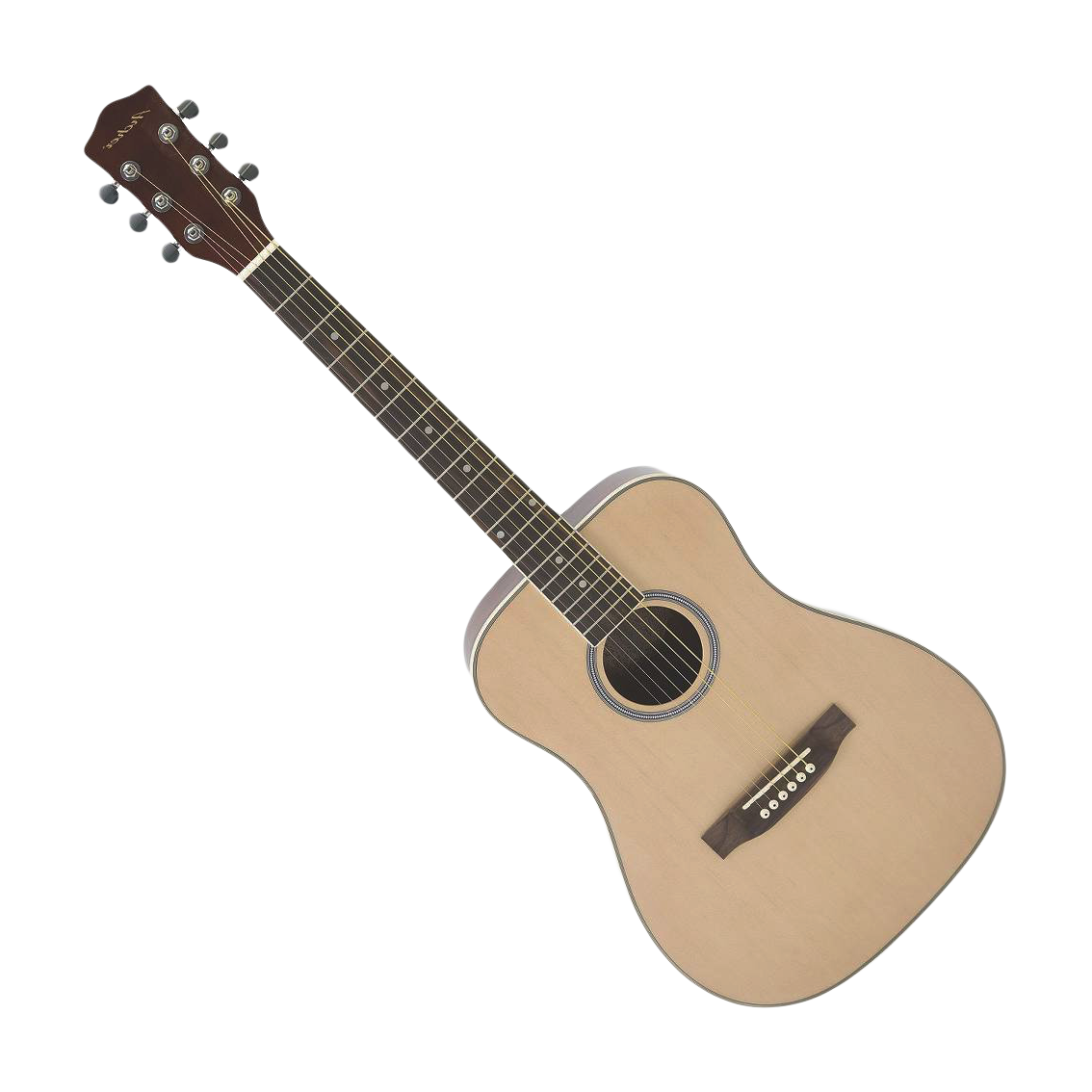 Classic Acoustic Guitar Isolated