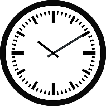 Classic Analog Clock Face