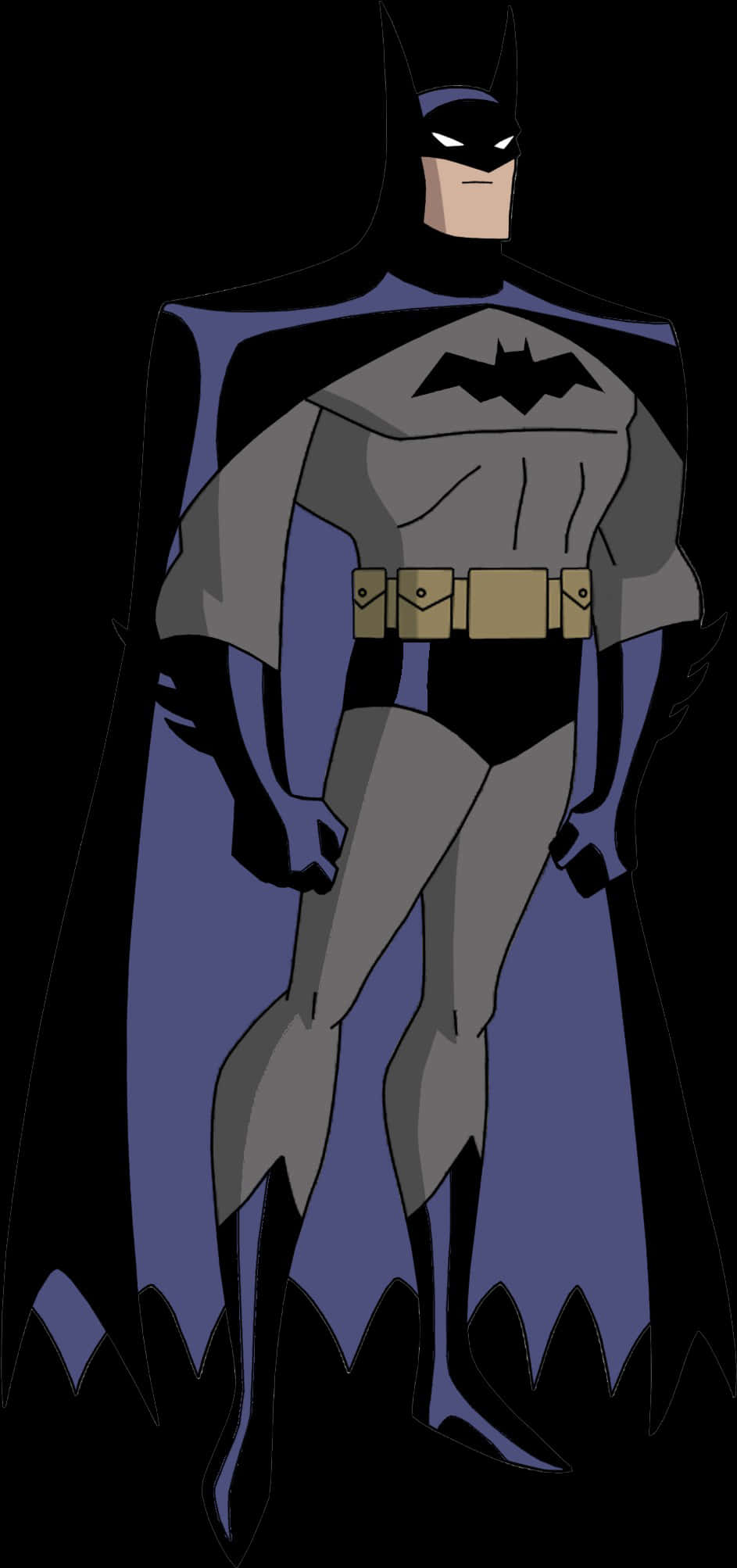 Classic Animated Batman Stance