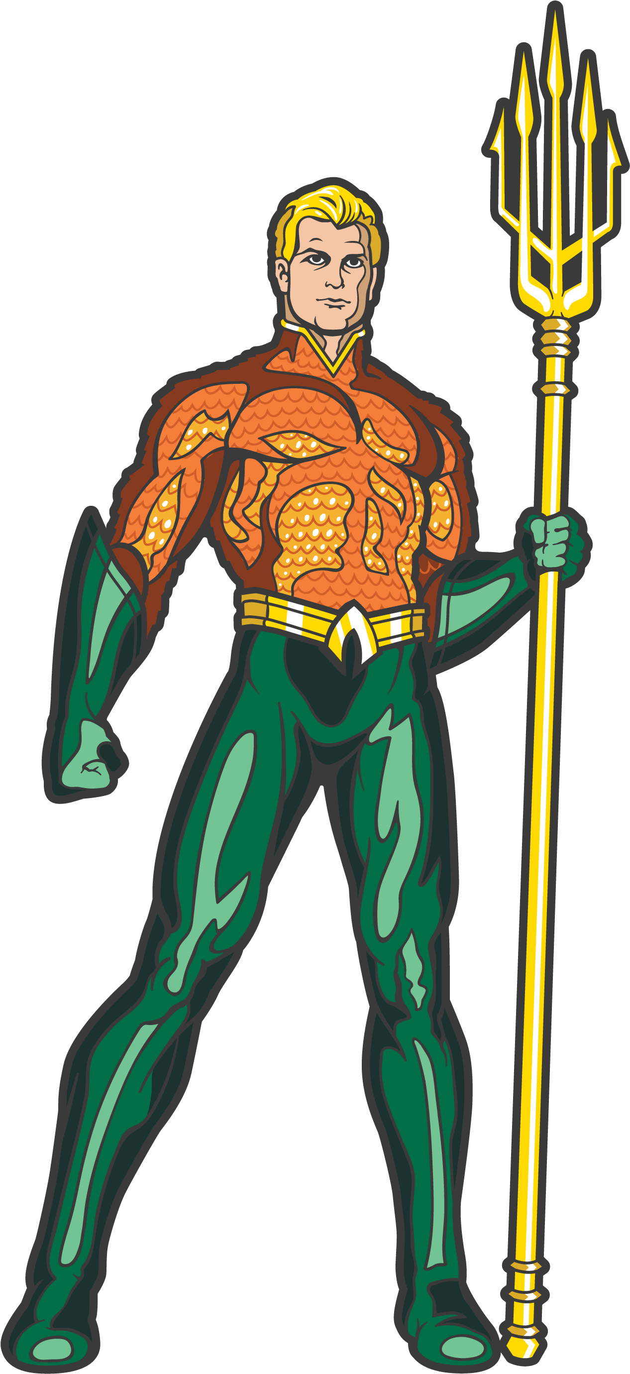 Classic Aquaman Illustration