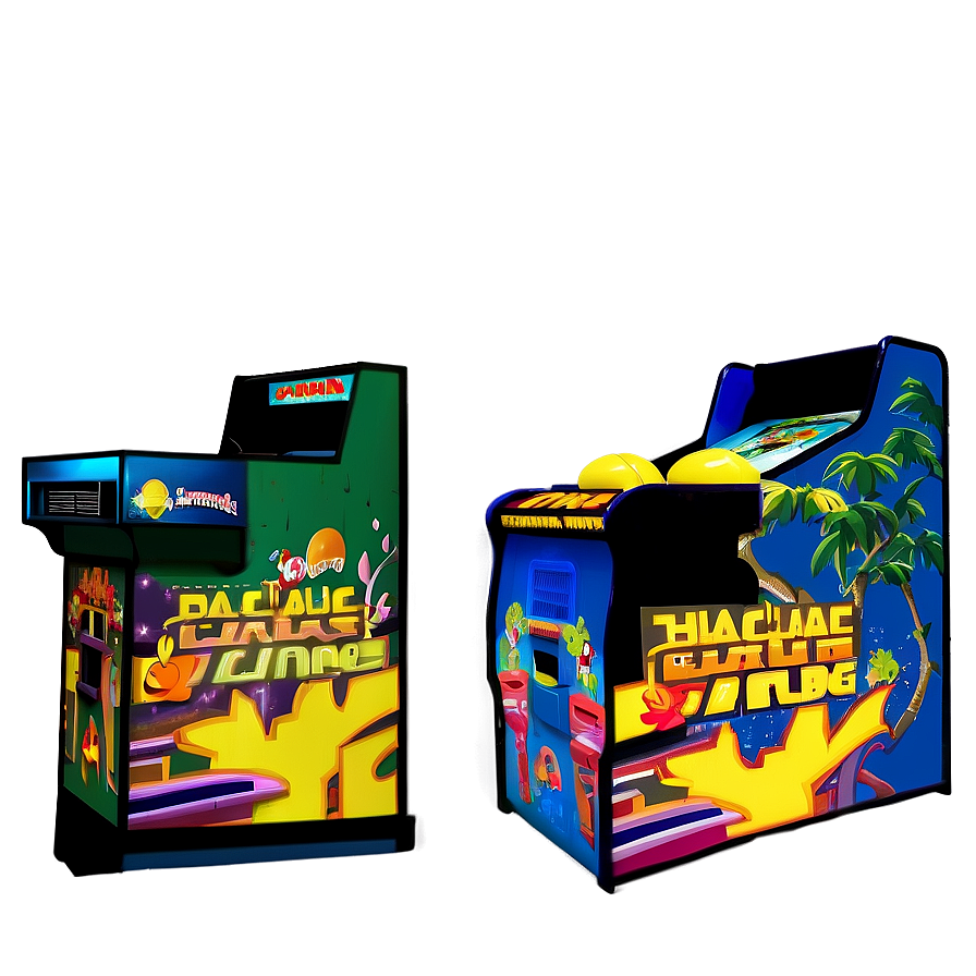 Classic Arcade Games Png 06292024