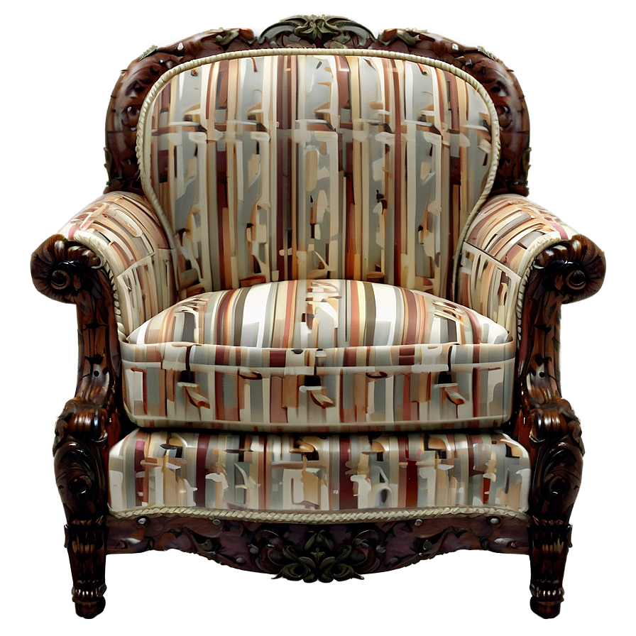 Classic Armchair Design Png 06262024