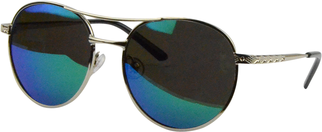 Classic Aviator Sunglasses Transparent Background