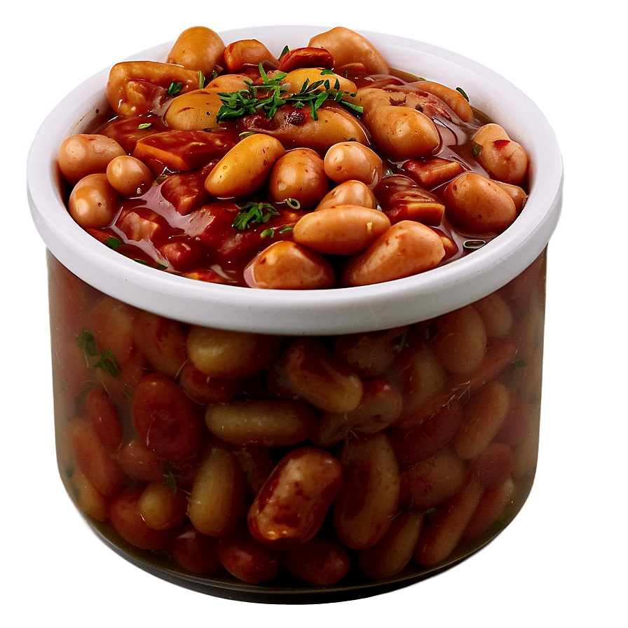 Classic Baked Beans Dish Png Fbx