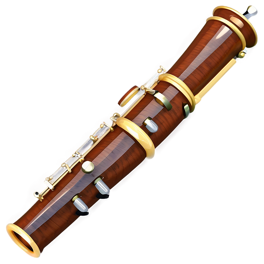 Classic Bassoon Design Png 06272024