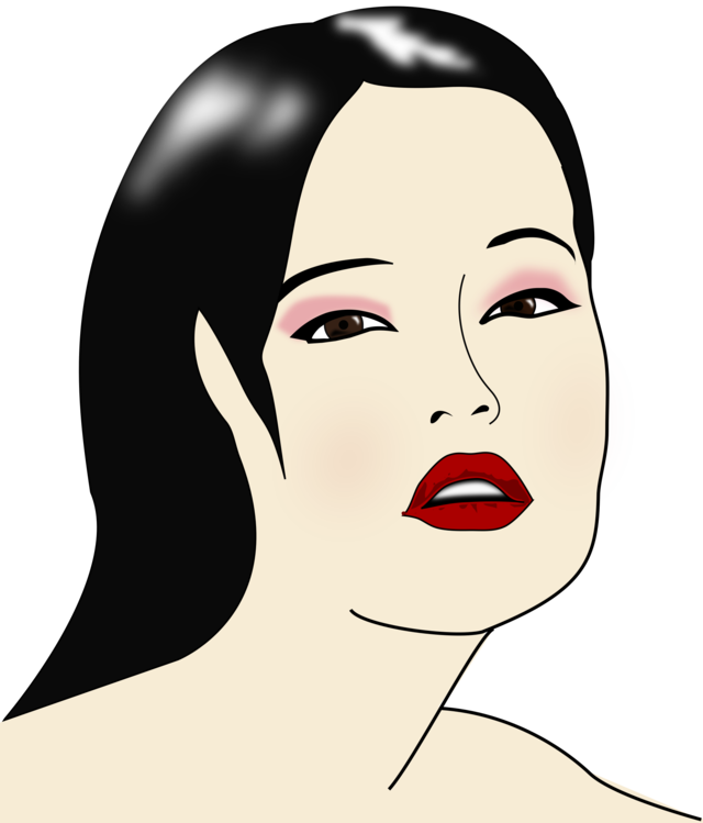 Classic Beauty Makeup Illustration