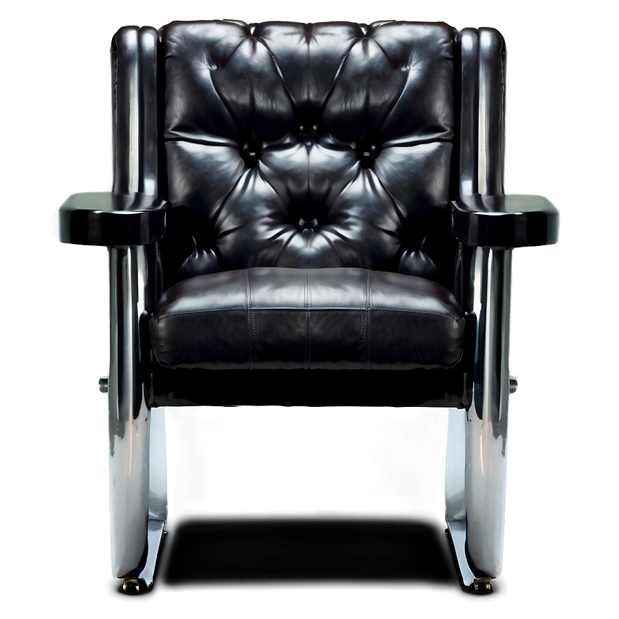 Classic Black Chair Png Heu93