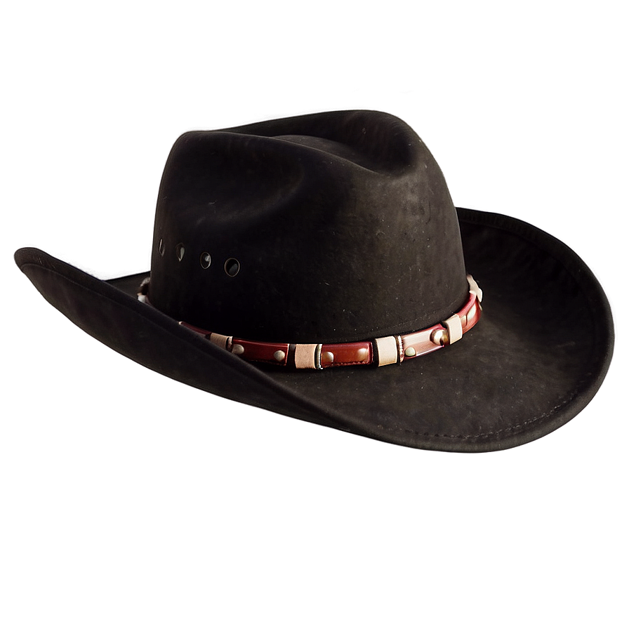 Classic Black Cowboy Hat Png 59