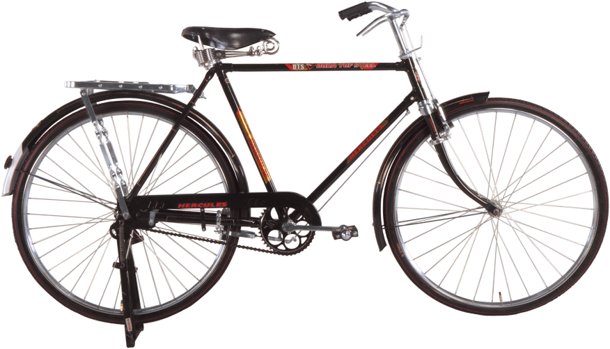 Classic Black Hercules Bicycle