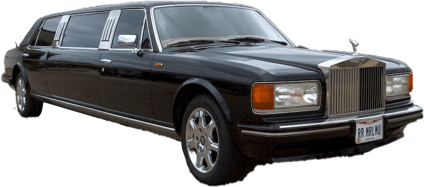 Classic Black Rolls Royce Limousine