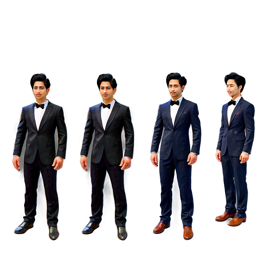 Classic Black Suit Man Png Xpl