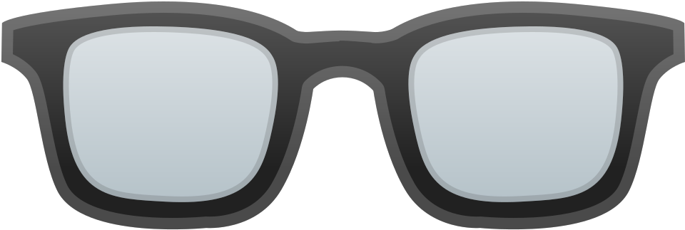 Classic Black Sunglasses Illustration