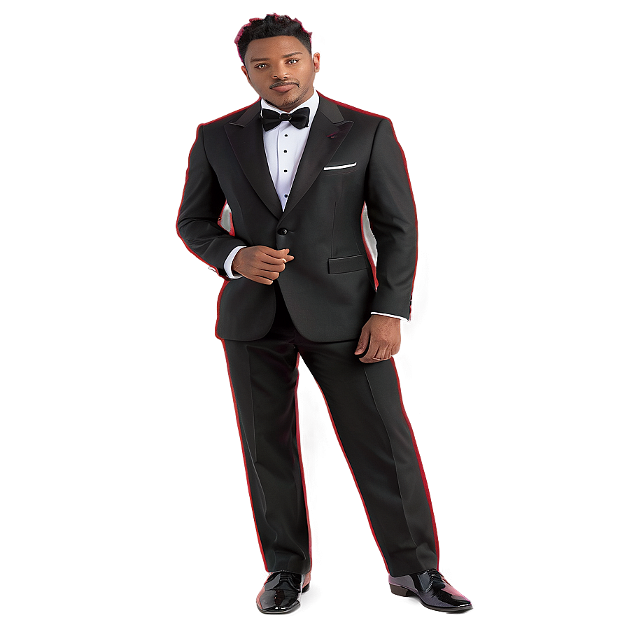 Classic Black Tuxedo Png Upo