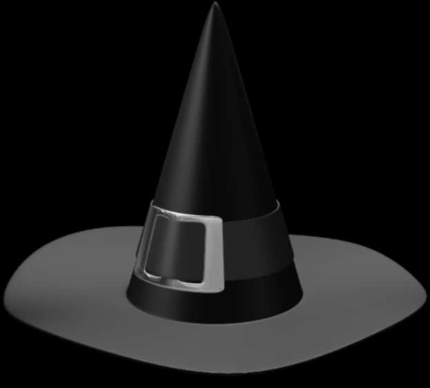 Classic Black Witch Hat