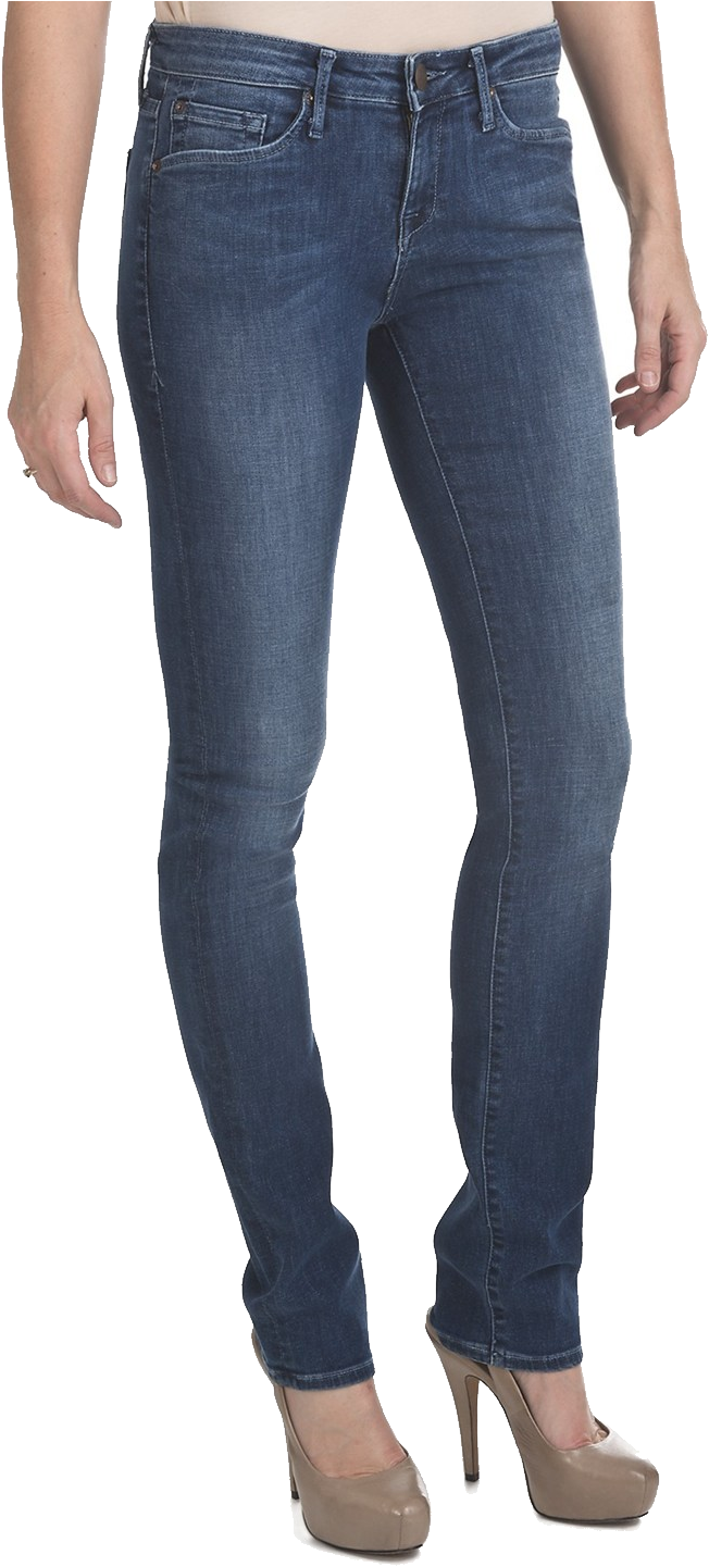 Classic Blue Skinny Jeans Women