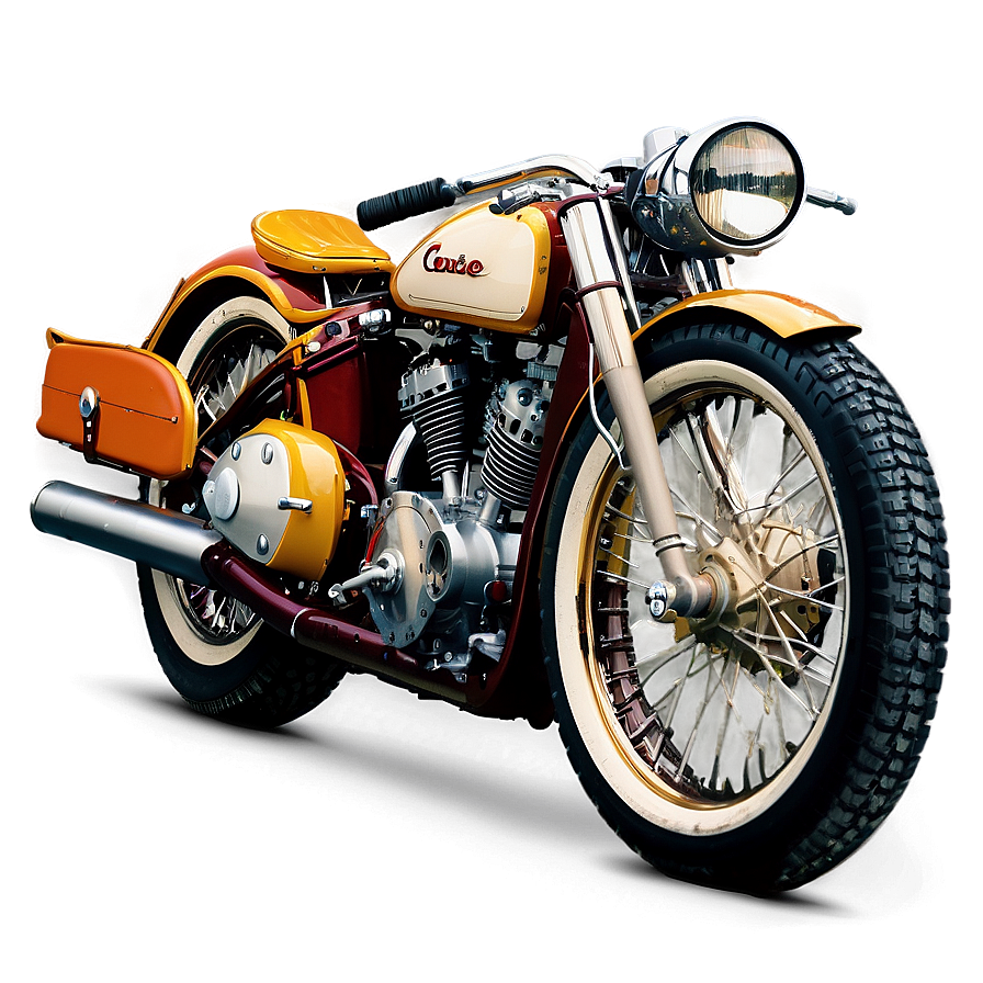 Classic Bobber Bike Png Oua