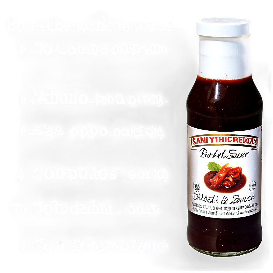 Classic Bordelaise Sauce Png 06122024