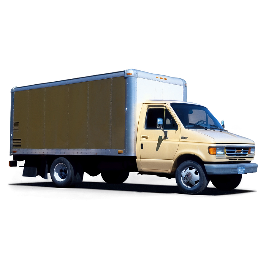 Classic Box Truck Drawing Png 06132024