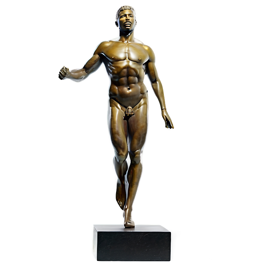 Classic Bronze Sculpture Png 06252024