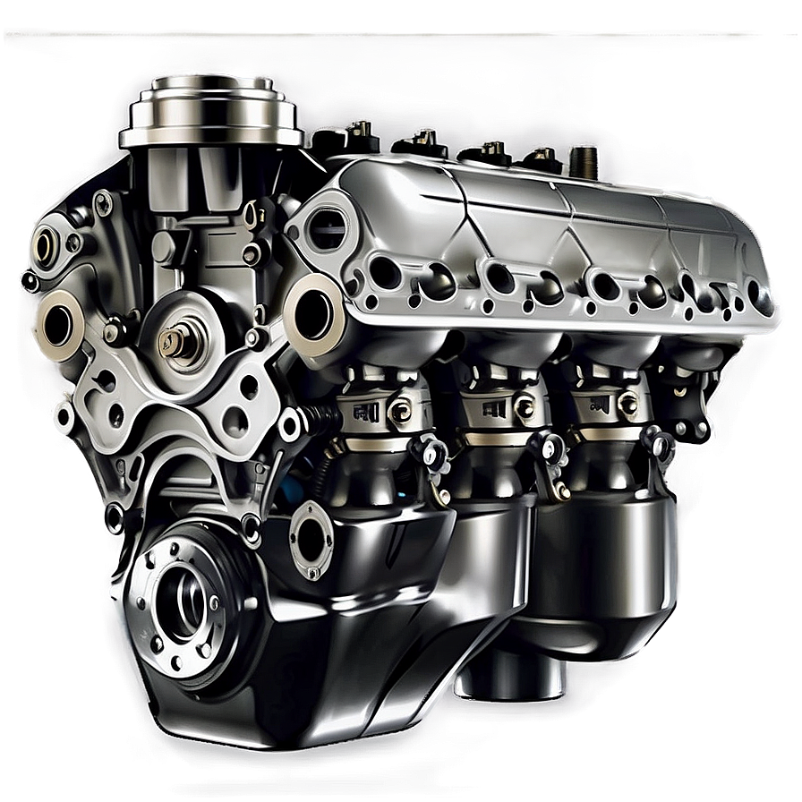 Classic Car Engine Parts Png Hus