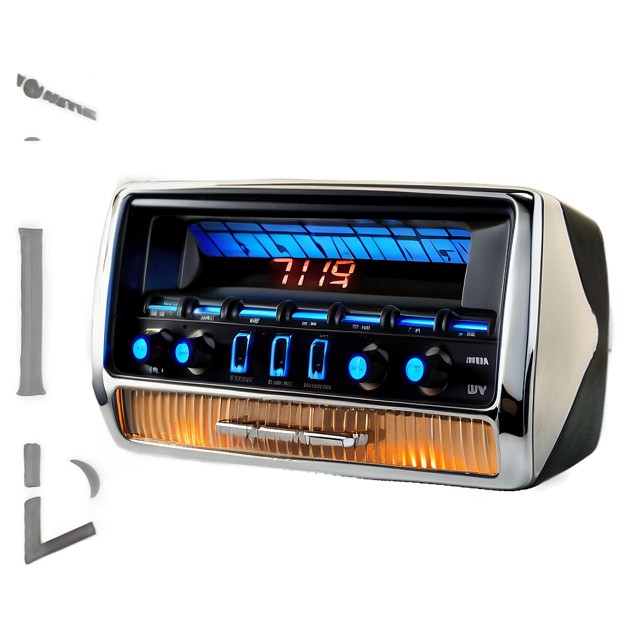 Classic Car Radio Png Avd