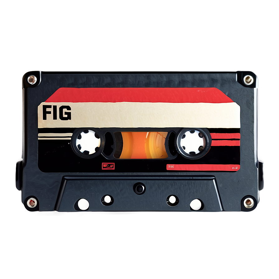 Classic Cassette Design Png 73