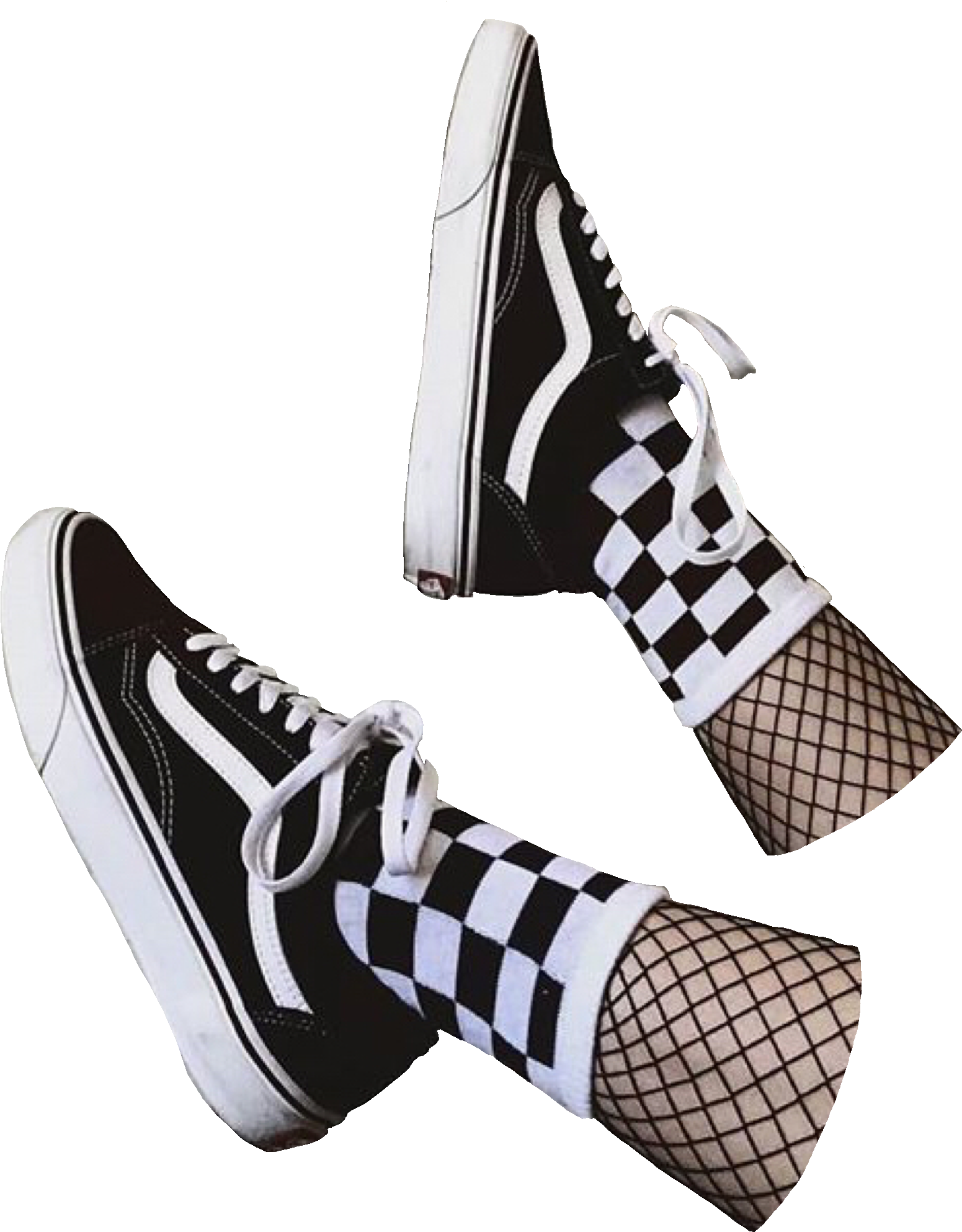 Classic Checkerboard Vans Sneakers