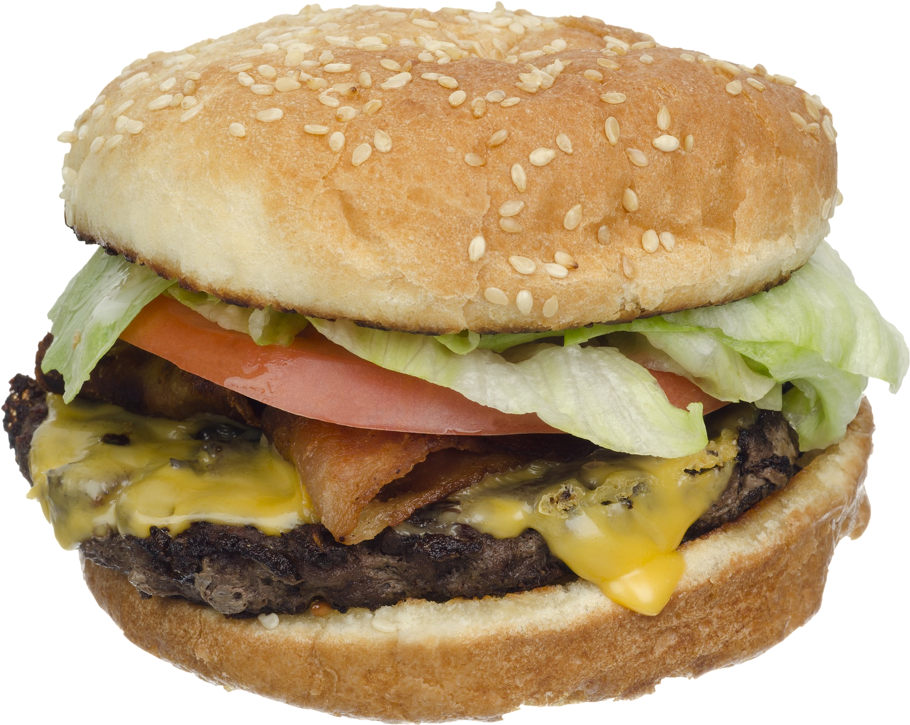 Classic Cheeseburger Transparent Background.png