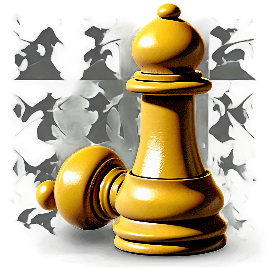 Classic Chess Pawn Design Png Hfa40