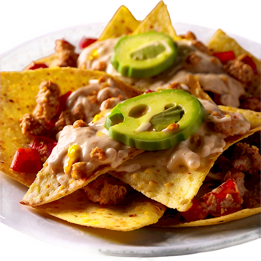 Classic Chicken Nachos Png Iwe47