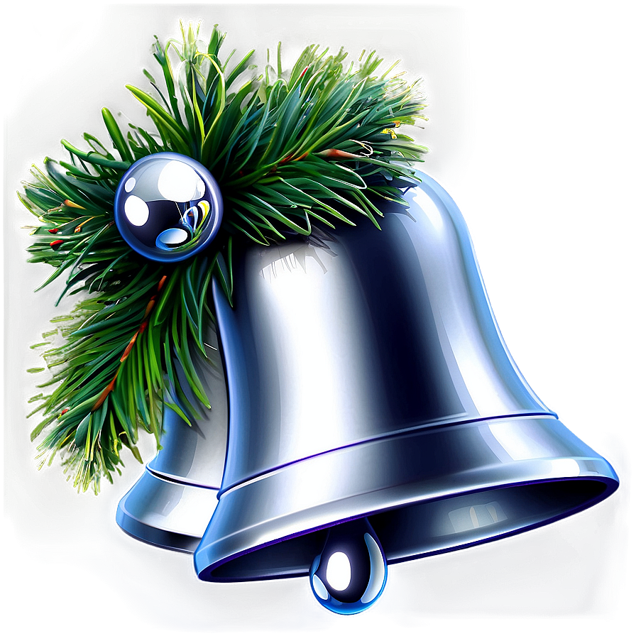 Classic Christmas Bells Png Qrt