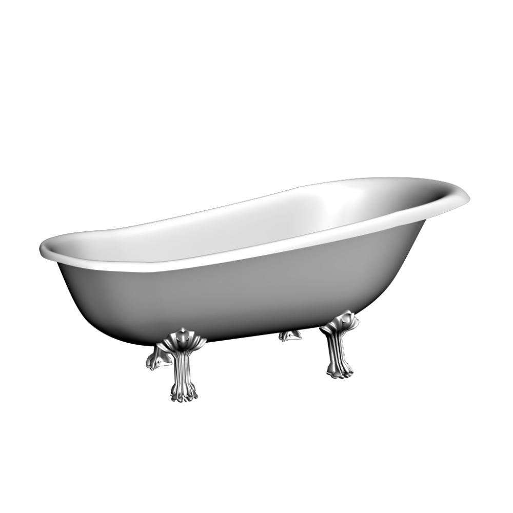 Classic Clawfoot Bathtub