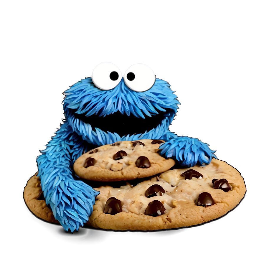 Classic Cookie Monster Png Beo