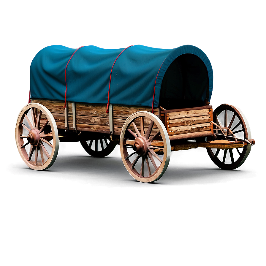 Classic Covered Wagon Design Png 06292024