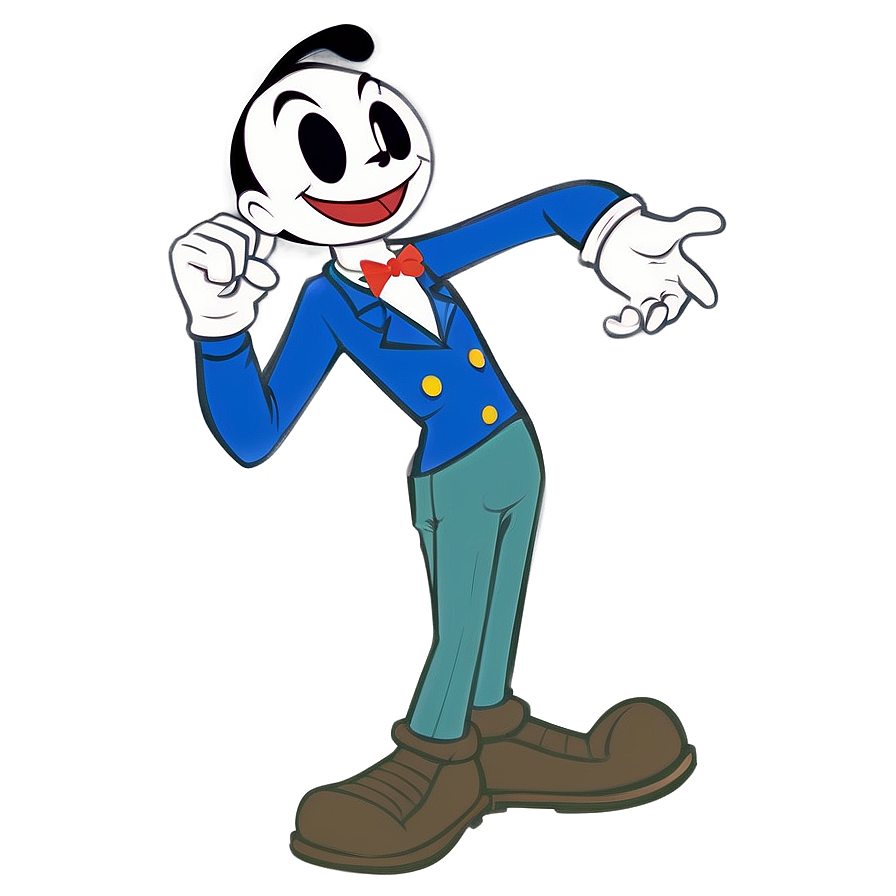 Classic Cuphead Pose Png 05212024