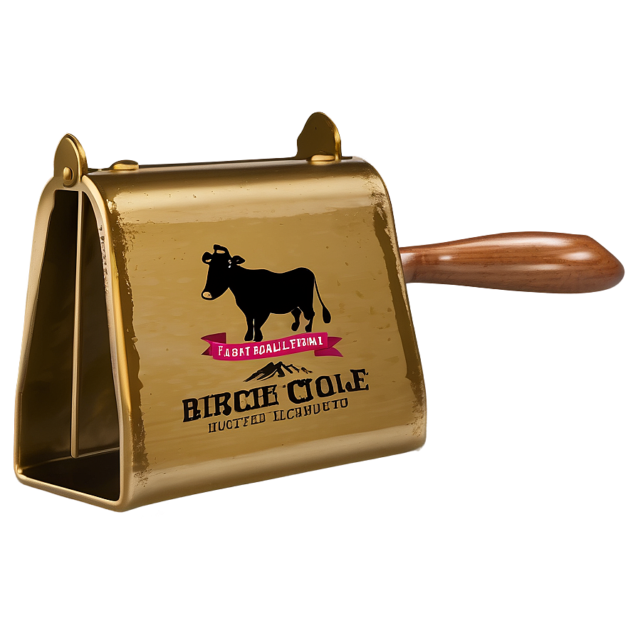 Classic Dairy Farm Cowbell Png Dom