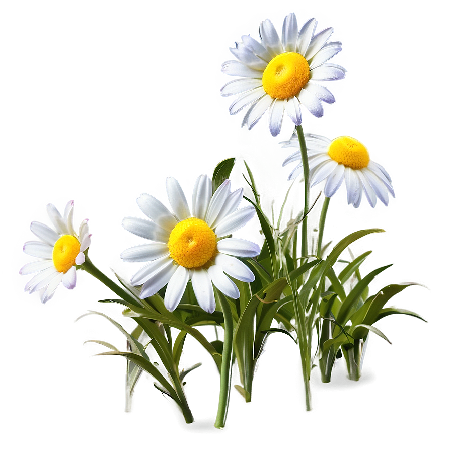 Classic Daisy Clipart Png 06252024