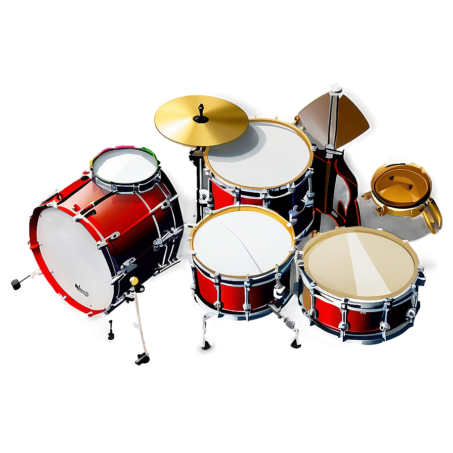 Classic Drum Set Png Fgo