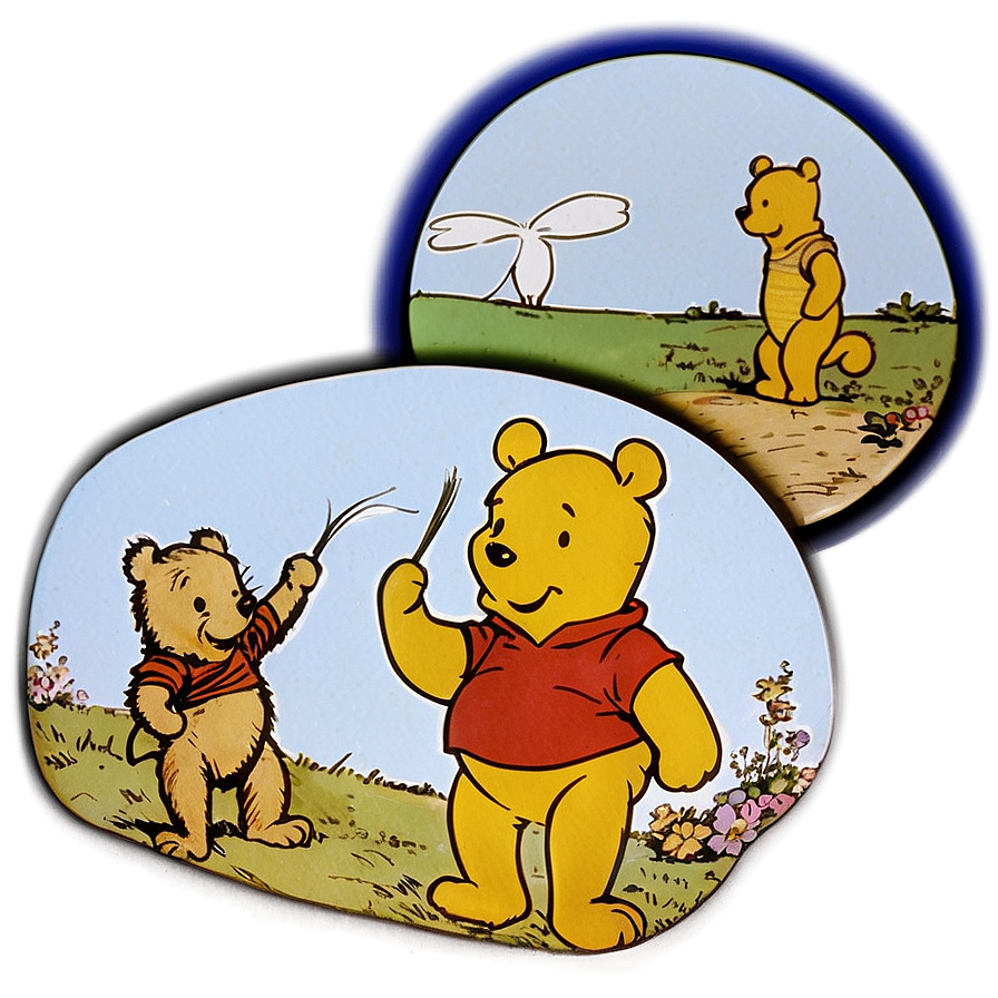 Classic E.h. Shepard Pooh Png 06292024