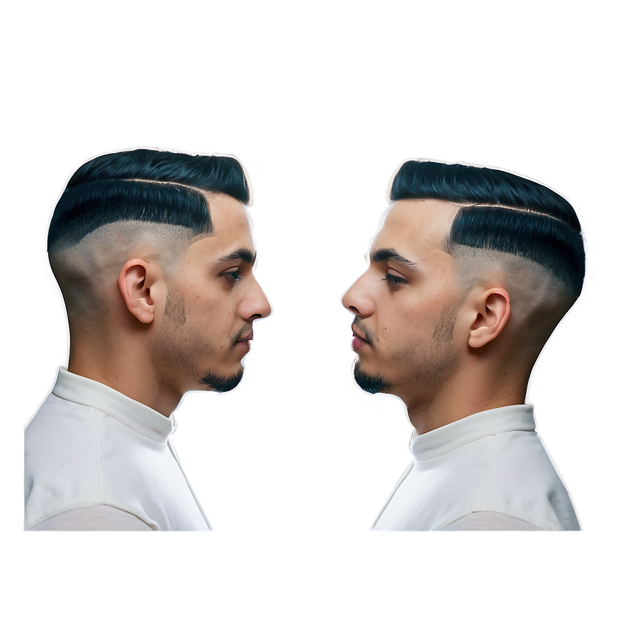 Classic Edgar Haircut Design Png 74