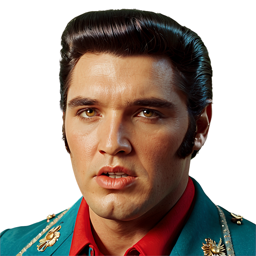 Classic Elvis Presley Look Png 84