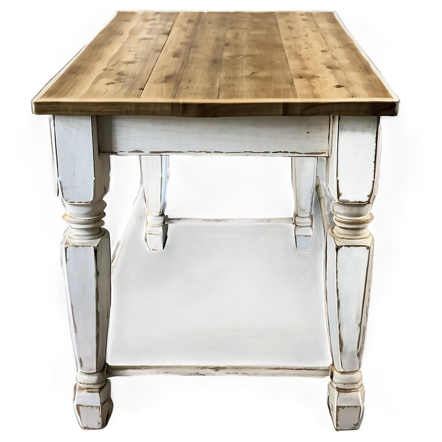 Classic Farmhouse Table Png 76