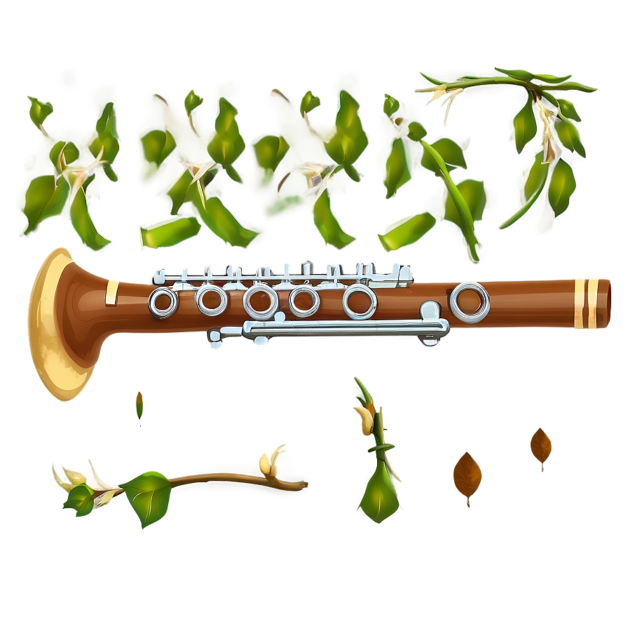 Classic Flute Png Pdn