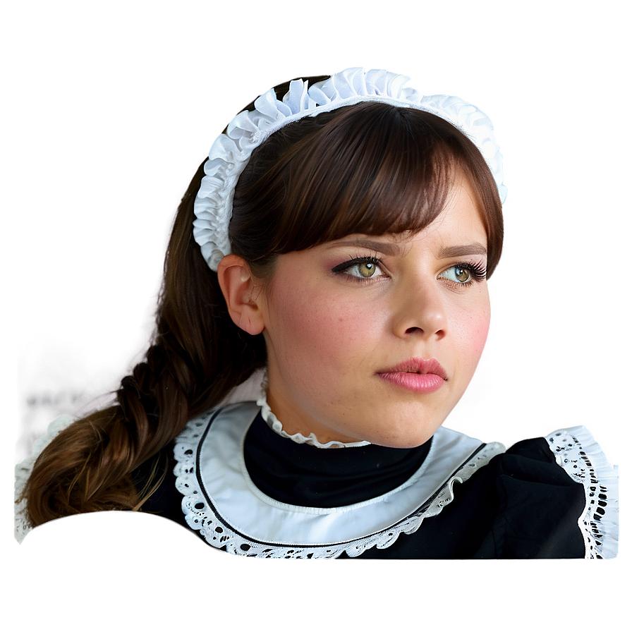 Classic French Maid Hat Png Dwe