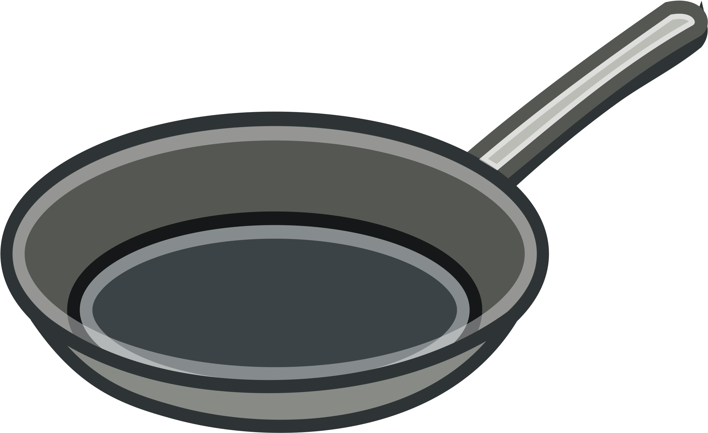 Classic Frying Pan Vector Illustration