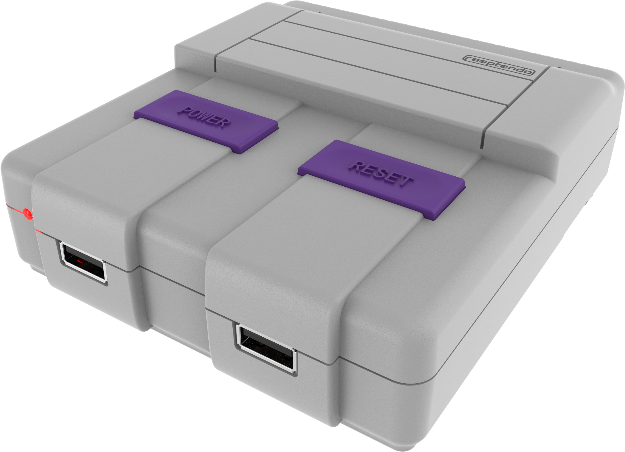 Classic Game Console3 D Render