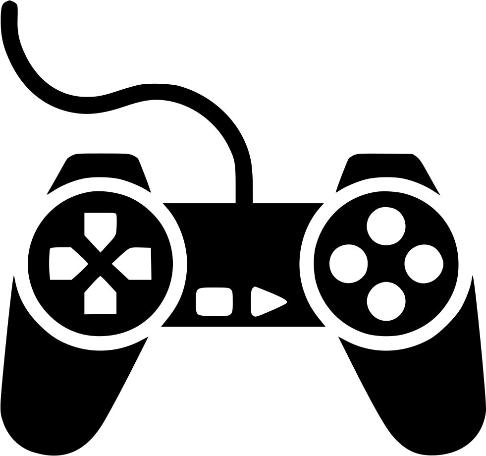 Classic Game Controller Silhouette