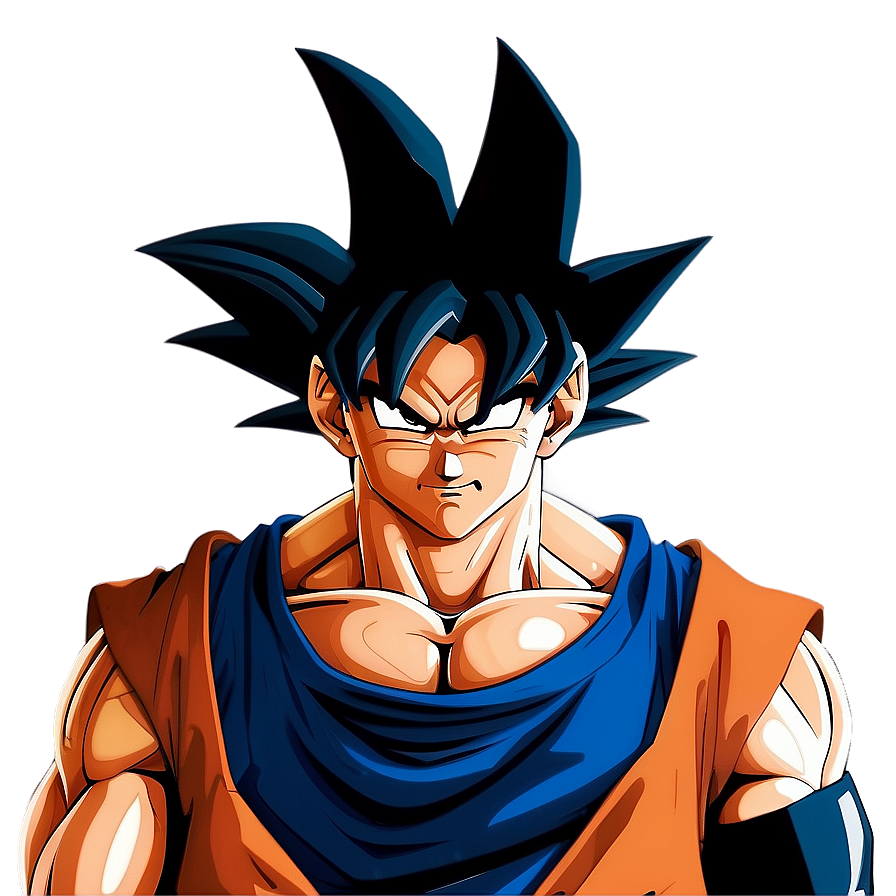 Classic Goku Hair Outline Png Jji92