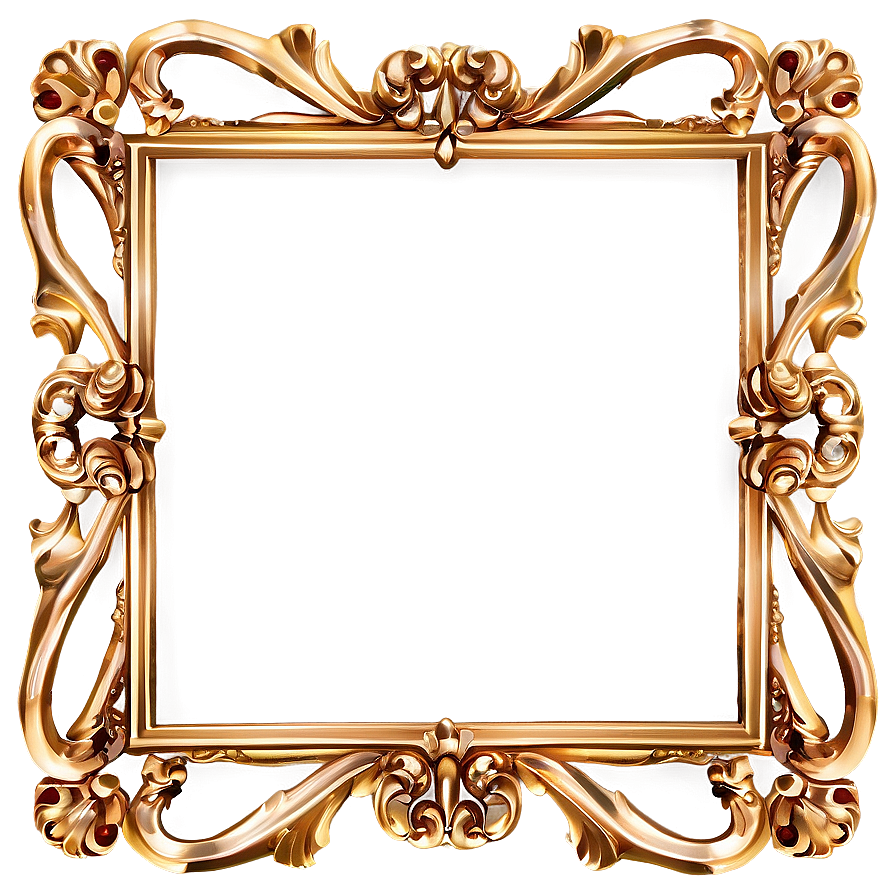 Classic Gold Frame Border Png 63