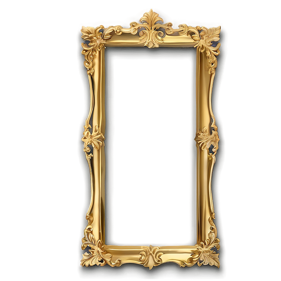 Classic Gold Frame Border Png Olo53